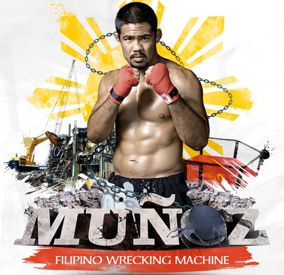Mark "Filipino Wrecking Machine" Munoz | UFC MMA Fighter | by Giographix Studios